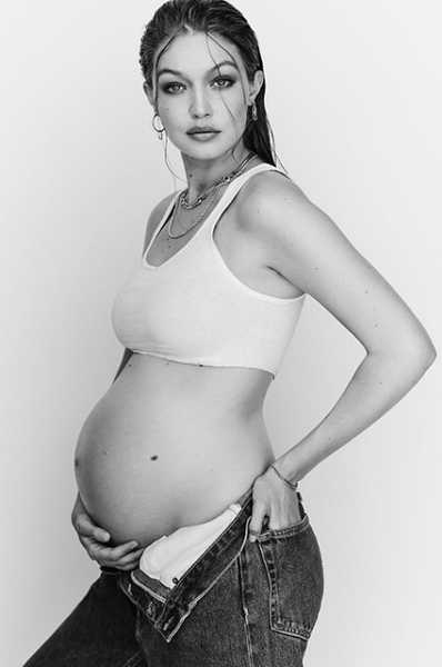 33-я неделя беременности: Джиджи Хадид поделилась новыми кадрами из фотосессии