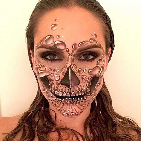 Хэллоуин близко: 55 вариантов макияжа под маску