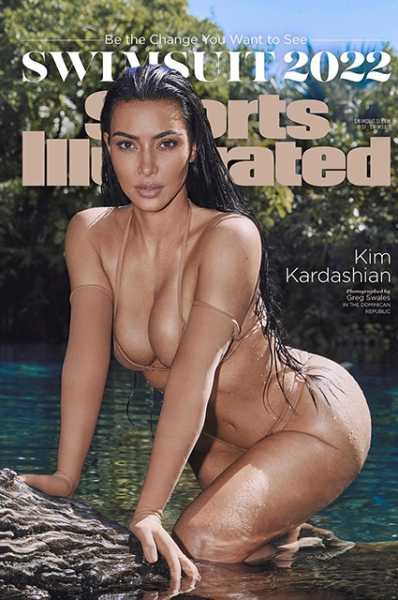 Ким Кардашьян снялась для обложки Sports Illustrated. Журнал обвинили в лицемерии