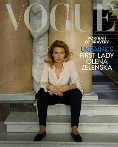 В телеграме обсуждают съемку Елены Зеленской для американского Vogue: "Не оставляет странное ощущение ее неуместности" 
