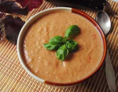 Суп-пюре из баклажанов – нежный, ароматный, густой